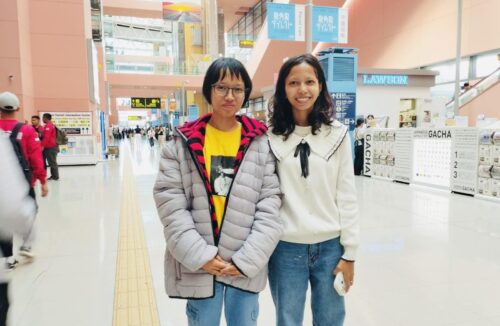 ကျောင်းသူလေးများ ဂျပန်နိုင်ငံသို့အဆင်ပြေချောမွေ့စွာရောက်ရှိသွားပါပြီ